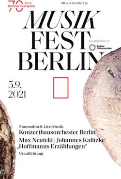 MUSIK FEST BERLIN 5.9. 2021 - Abendprogramm 5. September, 18 Uhr
