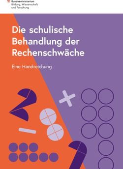 Die schulische Behandlung der Rechenschwäche - Eine Handreichung
