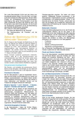 SEKUNDARSTUFE II - Lyc&eacute;e Fran&ccedil;ais de Zurich