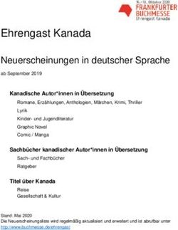 Ehrengast Kanada Neuerscheinungen in deutscher Sprache - Frankfurter Buchmesse