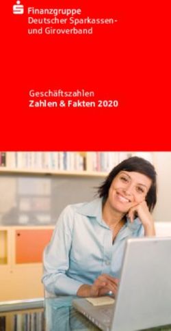 Deutscher Sparkassen- und Giroverband Gesch&auml;ftszahlen Zahlen & Fakten 2020