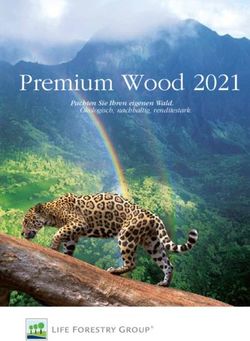 Premium Wood 2021 Pachten Sie Ihren eigenen Wald - Ökologisch, nachhaltig, renditestark - Life Forestry Switzerland AG
