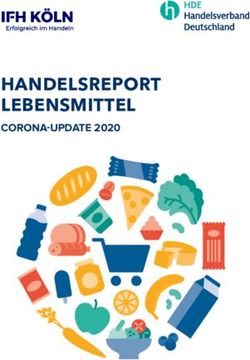 HANDELSREPORT LEBENSMITTEL - CORONA-UPDATE 2020 - Handelsverband ...