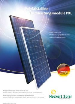 Polykristalline Hochleistungsmodule PXL