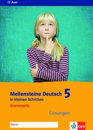 5 L&ouml;sungen Meilensteine Deutsch - Ernst Klett Verlag