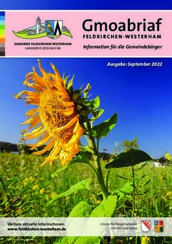 Gmoabriaf Ausgabe: September 2022 - Information f&uuml;r die Gemeindeb&uuml;rger - Gemeinde Feldkirchen-Westerham