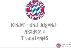 Kinder- und Jugend-Akademie Tischtennis