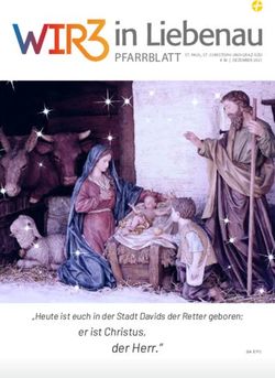 PFARRBLATT - der Herr." er ist Christus, Pfarre Graz-Liebenau, St. Paul