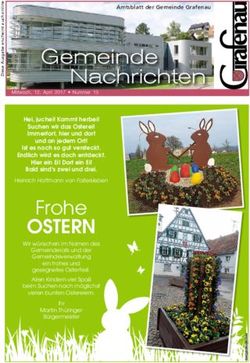 FROHE OSTERN - GEMEINDE GRAFENAU