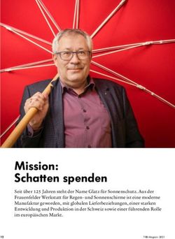 Mission: Schatten spenden - Thurgauer Kantonalbank