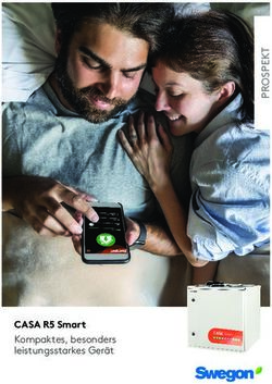 CASA R5 Smart Kompaktes, besonders leistungsstarkes Ger&auml;t - Swegon