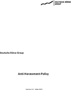 Anti-Harassment-Policy - Deutsche B&ouml;rse Group - Deutsche B&ouml;rse