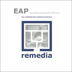 EAP "Erweiterte Ambulante Physiotherapie" - Das individuelle Funktionstraining