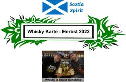 Whisky Karte - Herbst 2022 - Scotia Spirit - Whisky is liquid Sunshine - Herbst 2022 Scotia Spirit