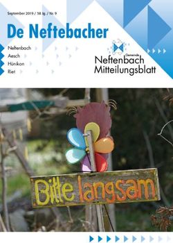 De Neftebacher Neftenbach Mitteilungsblatt - Gemeinde Neftenbach