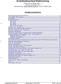 Krankheitsverlauf Elektrosmog - Index of