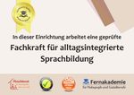 Fachkraft für alltagsintegrierte Sprachbildung - Fernakademie für Pädagogik und Sozialberufe