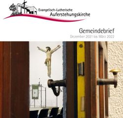 Gemeindebrief Dezember 2021 bis M&auml;rz 2022 - | Auferstehungskirche Augsburg