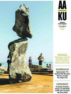 www.aaku.ch Juni 2021 Nr. 46 - Aargauer Kulturmagazin