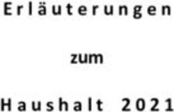 Zum Haushalt 2021 - Landratsamt Kitzingen