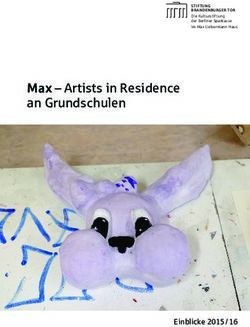 Max - Artists in Residence an Grundschulen - Einblicke 2015 / 16 - Stiftung ...