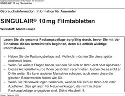 SINGULAIR 10 mg Filmtabletten - PatientenInfo-Service