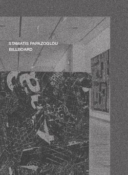 STAMATIS PAPAZOGLOU BILLBOARD - Sparkasse Aachen