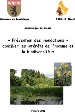 " Pr&eacute;vention des inondations - concilier les int&eacute;r&ecirc;ts de l'homme et la biodiversit&eacute; " - Commune de Leudelange