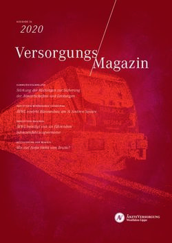 Versorgungs 2020 - &Auml;rzteversorgung Westfalen-Lippe