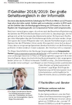 IT-Geh&auml;lter 2018/2019: Der gro&szlig;e Gehaltsvergleich in der Informatik - TecChannel