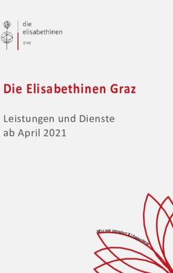 Die Elisabethinen Graz - Leistungen und Dienste ab April 2021