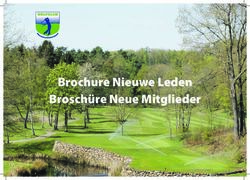Brochure Nieuwe Leden Broschüre Neue Mitglieder - Golfclub ...