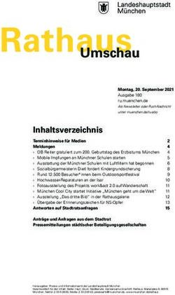 Inhaltsverzeichnis - Umschau