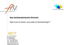 Das liechtensteinische Erbrecht - Was muss ich wissen, was sollte ich berücksichtigen?