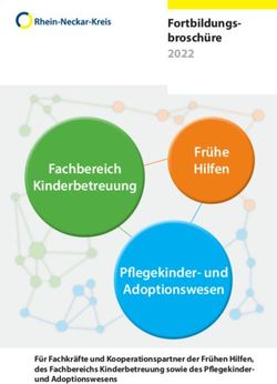 Frühe Hilfen Fachbereich Kinderbetreuung - Rhein-Neckar-Kreis