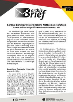 Corona: Bundesweit verbindliche Notbremse einf&uuml;hren