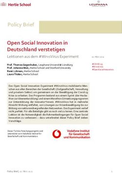 Policy Brief Open Social Innovation in Deutschland verstetigen