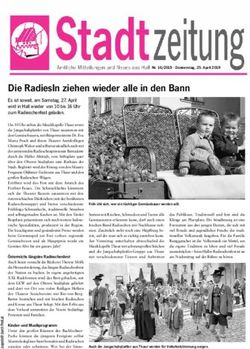 Die Radiesln ziehen wieder alle in den Bann