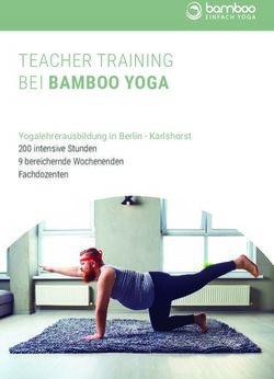 TEACHER TRAINING BEI BAMBOO YOGA - Yogalehrerausbildung in Berlin - Karlshorst 200 intensive Stunden 9 bereichernde Wochenenden Fachdozenten