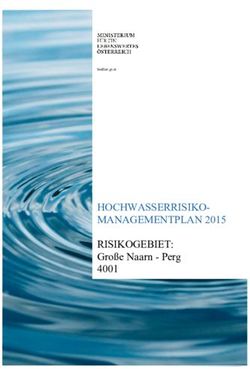 HOCHWASSERRISIKO-MANAGEMENTPLAN 2015 RISIKOGEBIET: Gro&szlig;e Naarn - Perg 4001 - Umweltbundesamt