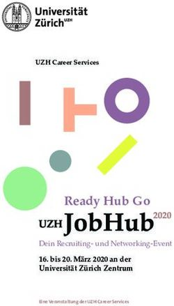Ready Hub Go Dein Recruiting- und Networking-Event - bis 20. März 2020 an der Universität Zürich Zentrum