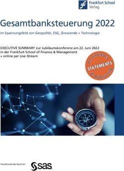 Gesamtbanksteuerung 2022 - Frankfurt School Verlag