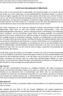 Aufruf zum internationalen 8. März-Streik - Grüne Hamburg