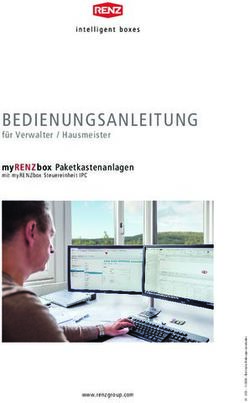 BEDIENUNGSANLEITUNG f&uuml;r Verwalter / Hausmeister - myRENZbox Paketkastenanlagen