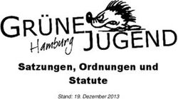 Satzungen, Ordnungen und Statute - Stand: 19. Dezember 2013