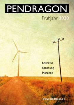 PENDRAGON Fr&uuml;hjahr 2020 - Literatur Spannung M&auml;rchen - pendragon Verlag