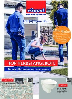TOP HERBSTANGEBOTE f&uuml;r alle die bauen und renovieren - Bauzentrum R&uuml;ppel