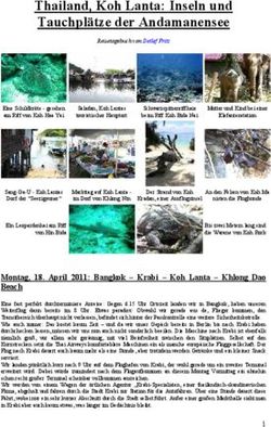 Thailand, Koh Lanta: Inseln und Tauchpl&auml;tze der Andamanensee