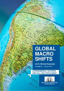 GLOBAL MACRO SHIFTS LATEINAMERIKA: AUFSTIEG UND FALL DES POPULISMUS - mit Dr. Michael Hasenstab - TRANSLATION PURPOSES ONLY