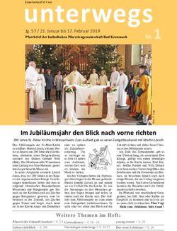 Unterwegs Jg. 57 / 21. Januar bis 17. Februar 2019 - kath-kirche ...